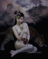 Goddess of wu mountain and Tiger Chinese Girl Nude